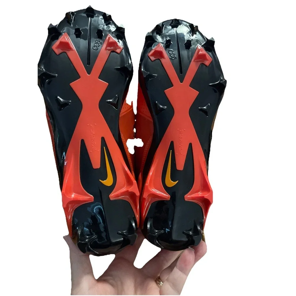 New Nike Alpha Menace 4 PRO SE Football Cleats‎ FQ3984-600 Men's Sz 10 Red/Black